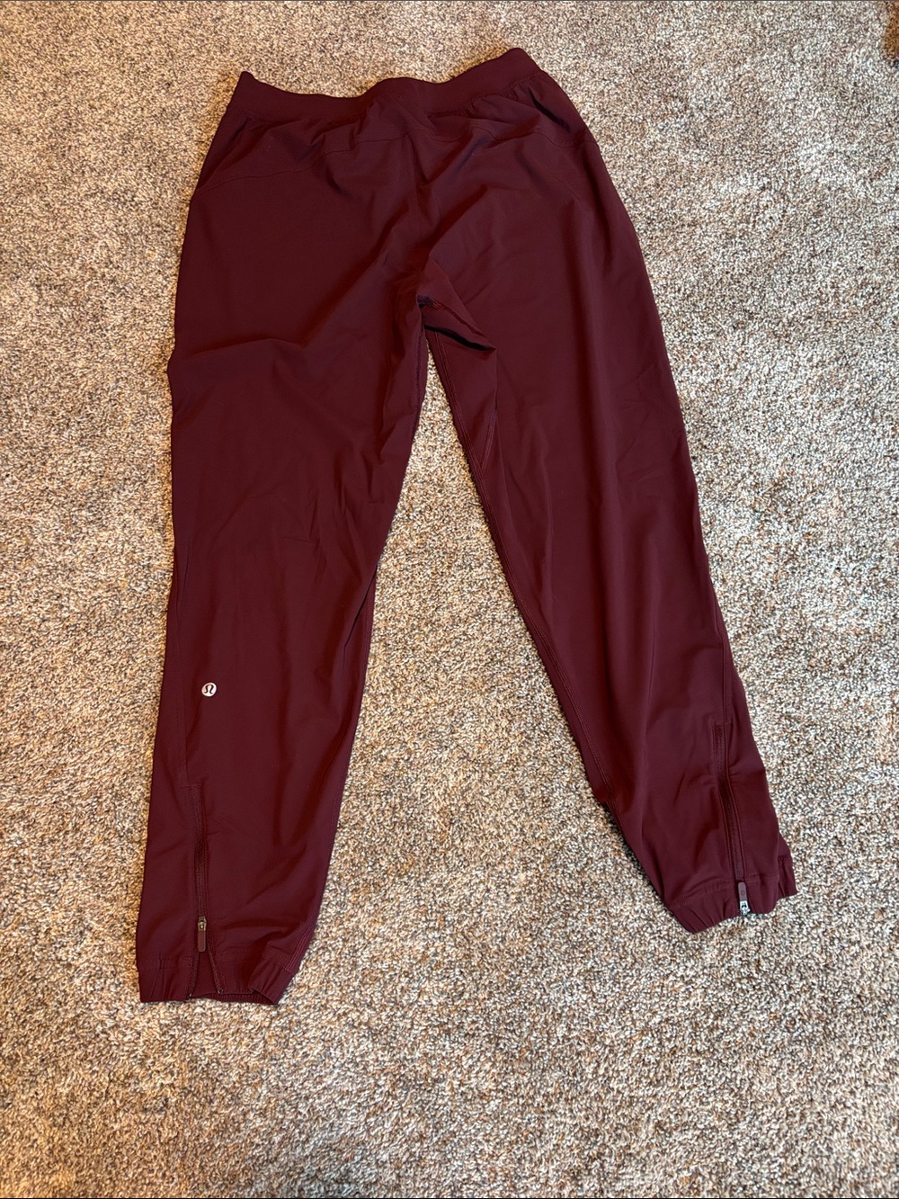 lululemon athletica Burgundy Jogger Sweatpants